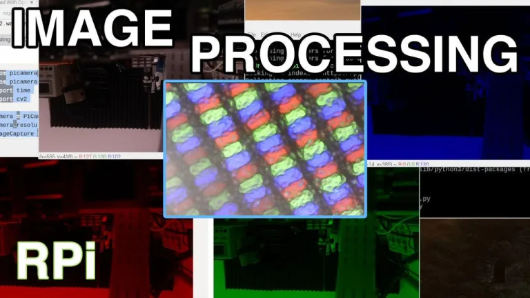 Image Processing With the Raspberry Pi : Installing OpenCV & Image Colour Separation
