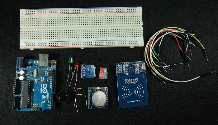 Arduino Time Attendance System with RFID