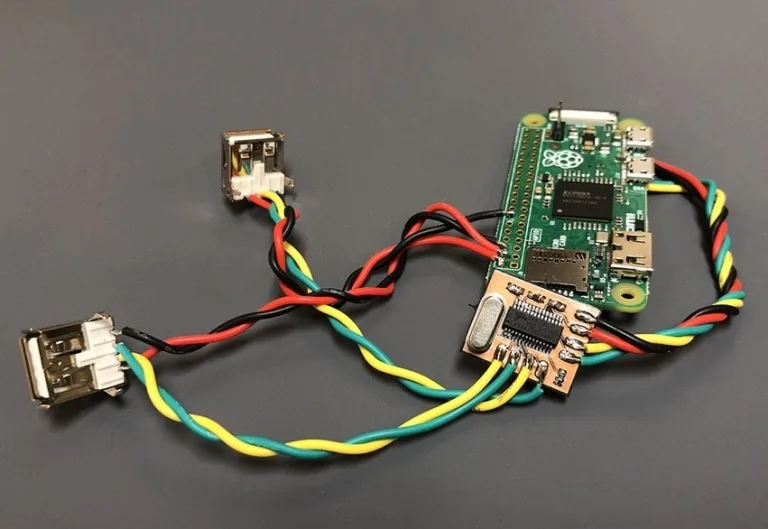 Easy DIY Tiny USB Hub For Raspberry Pi Projects