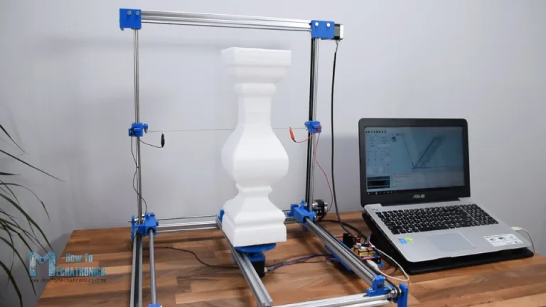 Carve 2.5D shapes out of foam with this Arduino-controlled hot wire cutter