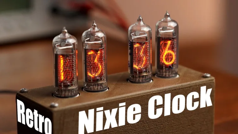 Make Your Own Retro Nixie Clock With an RTC!