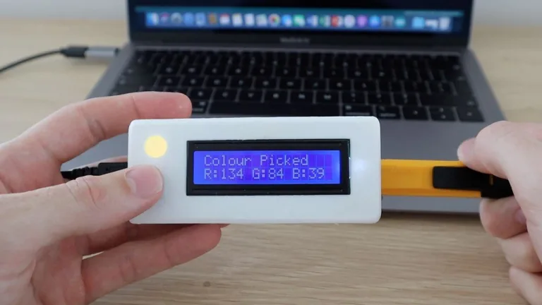 Arduino RGB Color Picker – Pick Colors From Real Life Objects