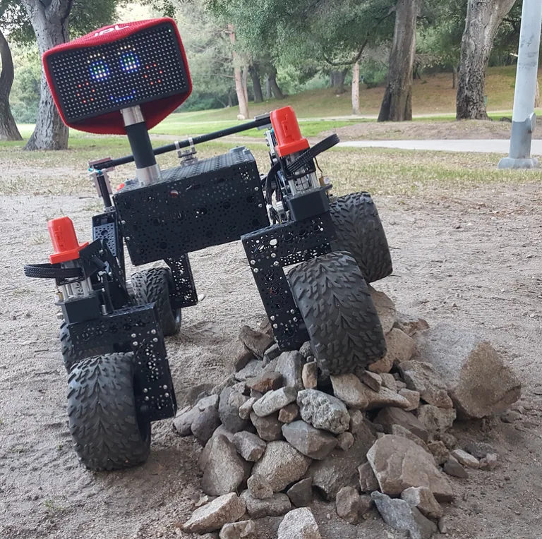 Bluetooth Controlled Raspberry Pi Rover