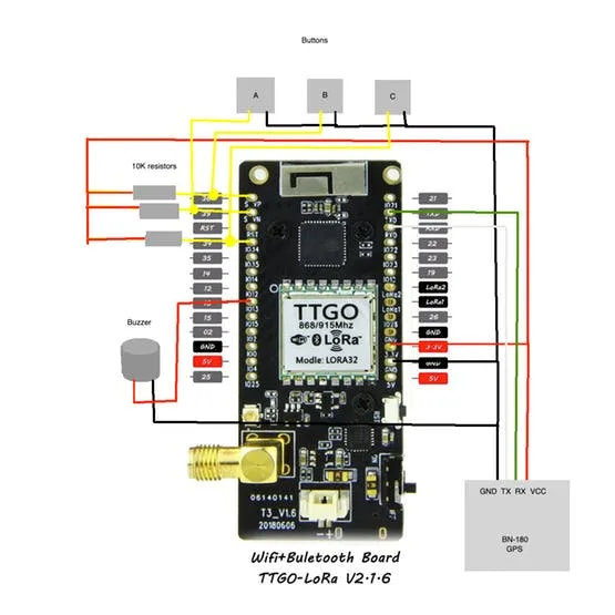 LoRa Tracker/Pager Device