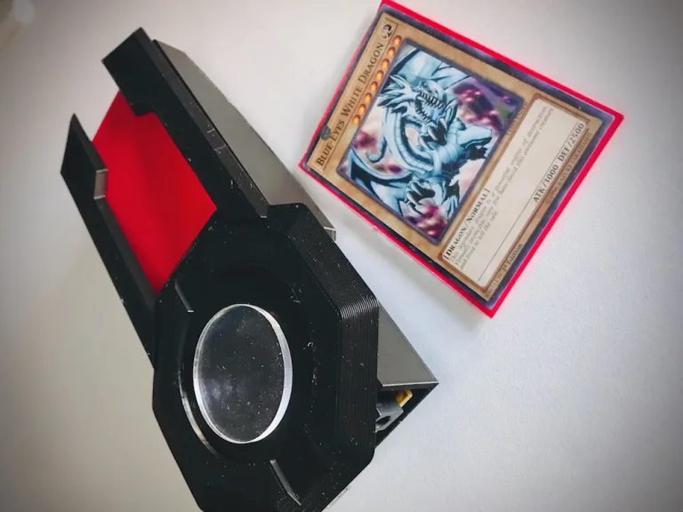 Duel Disk System blends physical cards with a virtual playfield