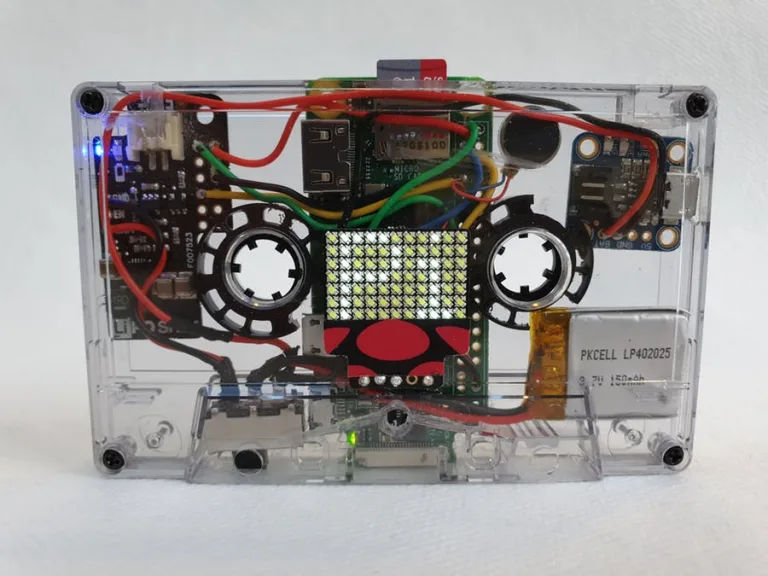 Cassette Pi IoT Scroller