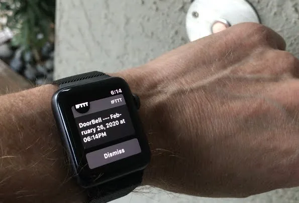 An ESP8266-based WiFi doorbell sends SMS messages