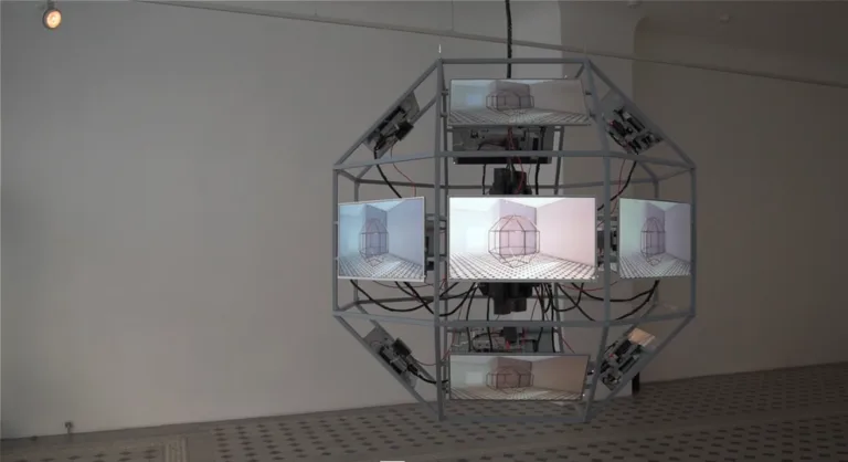 Flat Circle is a Raspberry Pi Video Installation