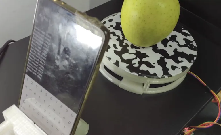 AAScan is an open source, Arduino-powered 3D scanner that uses your phone