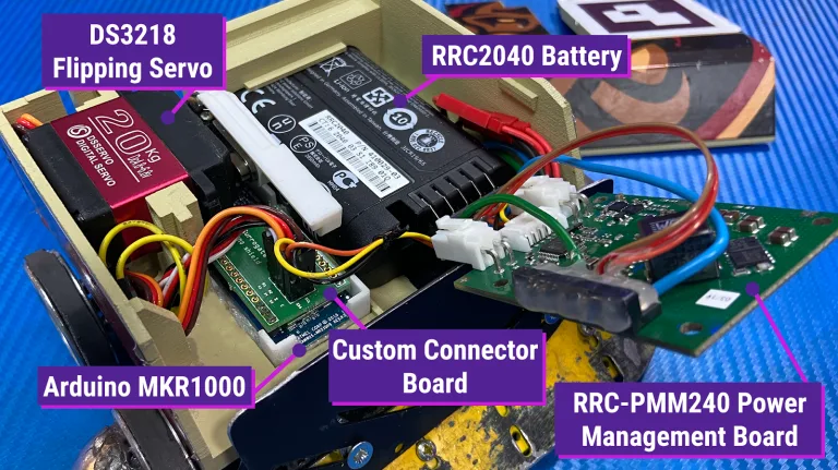 Creating an online robot fighting game using Arduino MKR1000 WiFi