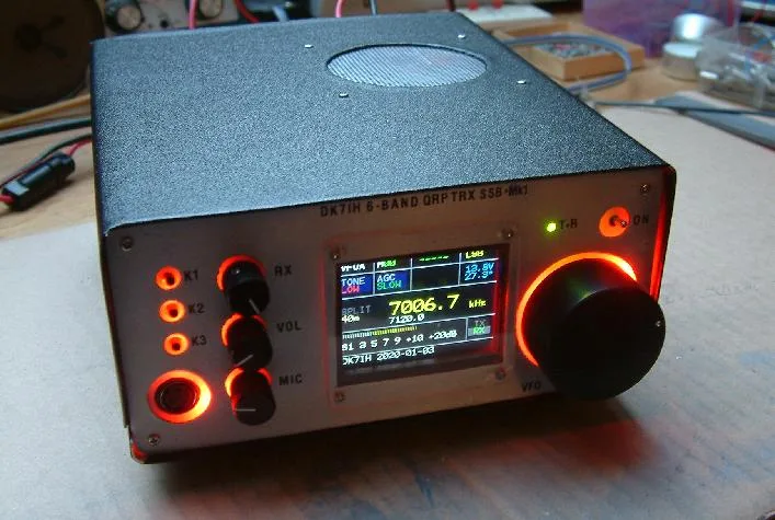An experimental HF 6-band SSB transceiver