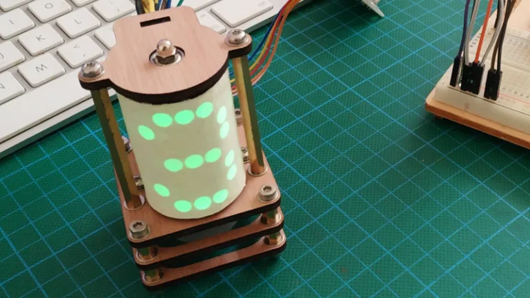 “glixie” Puts a New Spin on Glow-in-the-dark Displays
