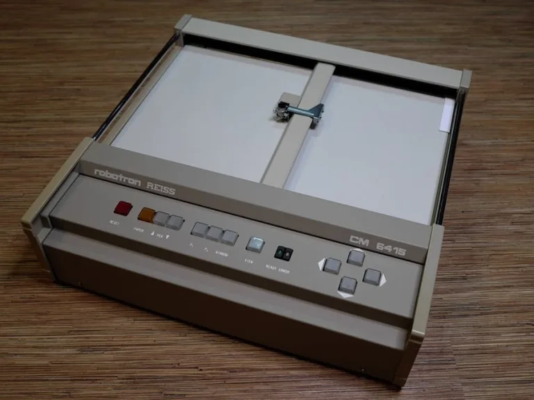 1998′ Robotron plotter renovation