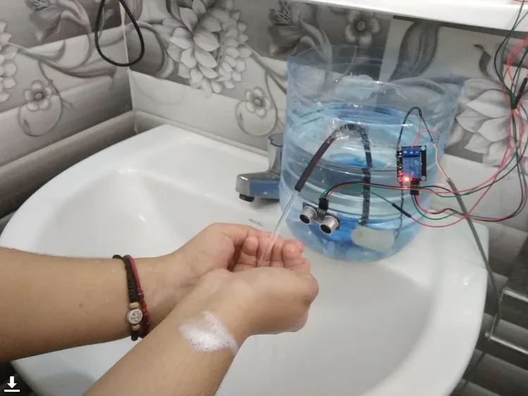 Automatic Faucet (Touchless) Using Arduino – Wash Hands and Stay Safe During COVID-19 Crisis