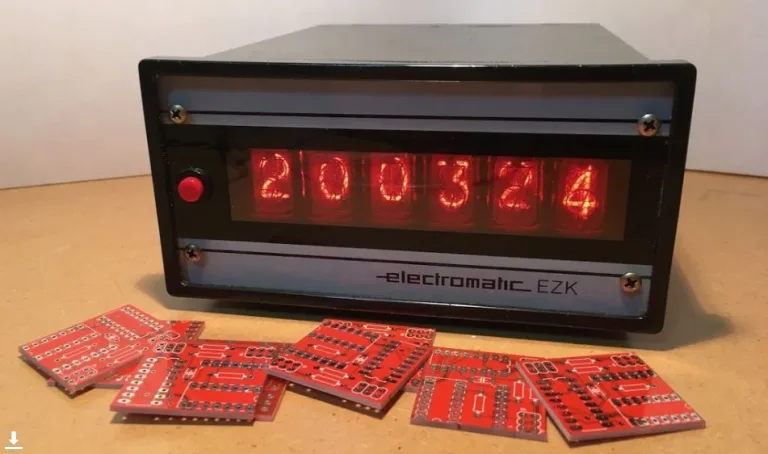 Versatile I/O Extender PCB to Control Many Nixie Tubes With I2C