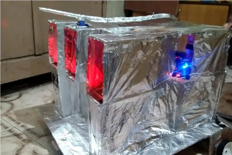 Autonomous Fire Fighting Robot With Self Finding Flames