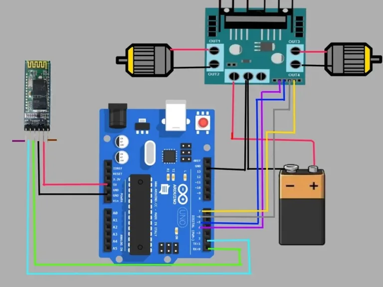 DIY Bluetooth Controlled Car