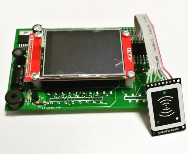 ESP32 Based RFID Reader With Touch Display