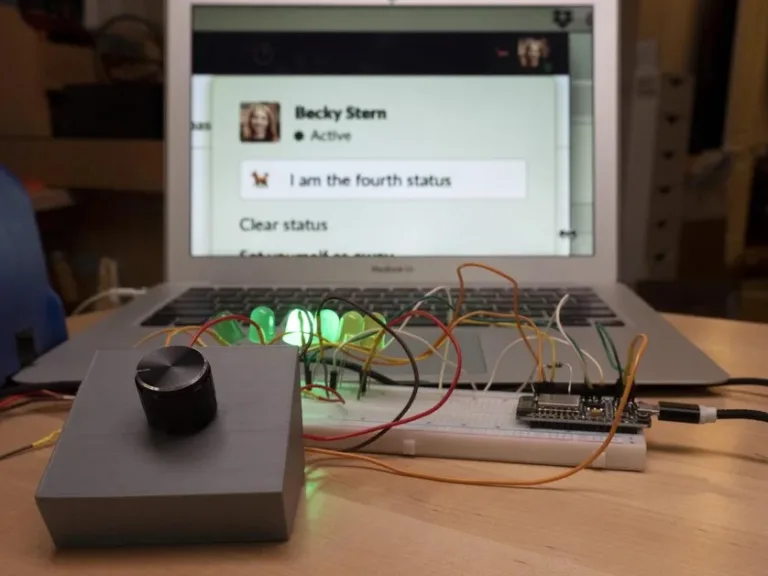 Slack Status Updater With ESP8266