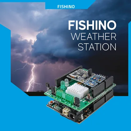 Weather station with a Lightning detector, UV sensor, Temperature, Humidity, Pressure, and more