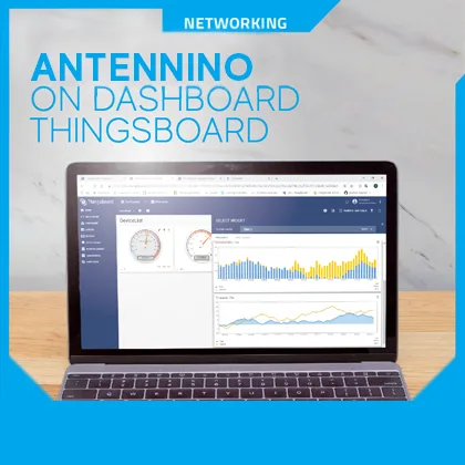 Antennino on Dashboard ThingsBoard