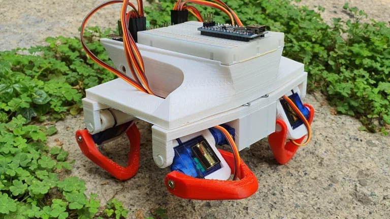 “Boca” the 3D printed robot based on Arduino Nano