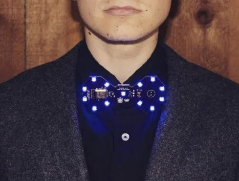 The Glowtie: a light-up bowtie