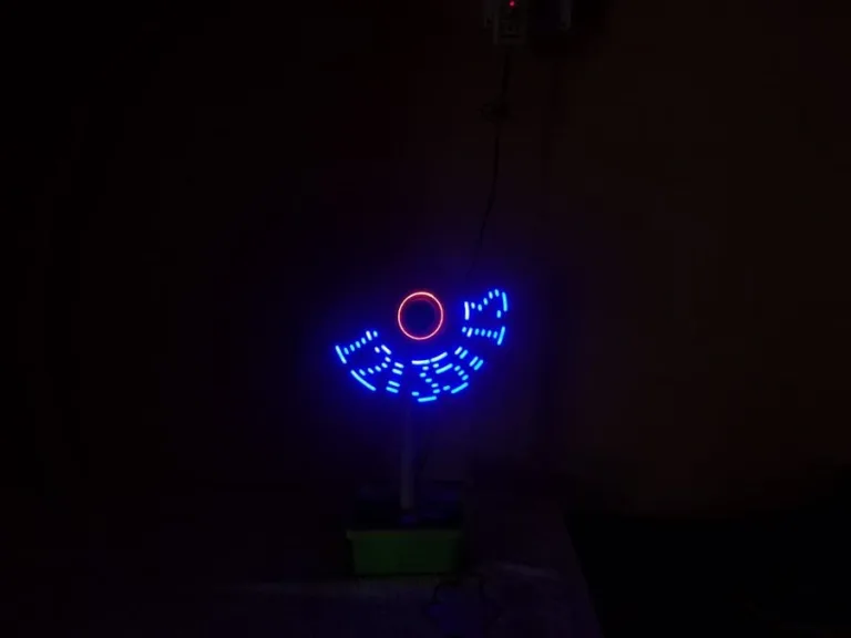Make a POV clock
