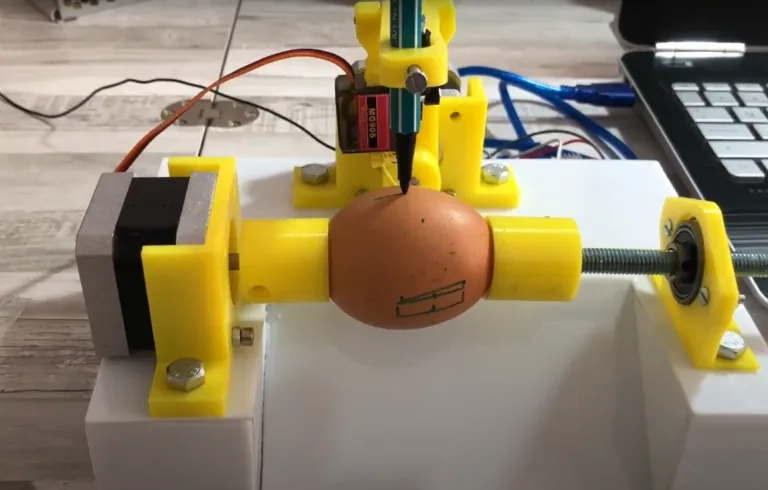 Eggbot: the robot that draws on eggs!