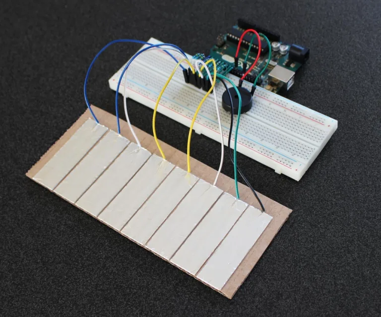 Arduino tinfoil piano