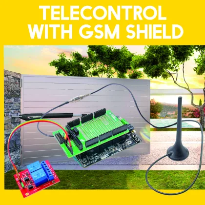 Control everything remotely with the GSM shield