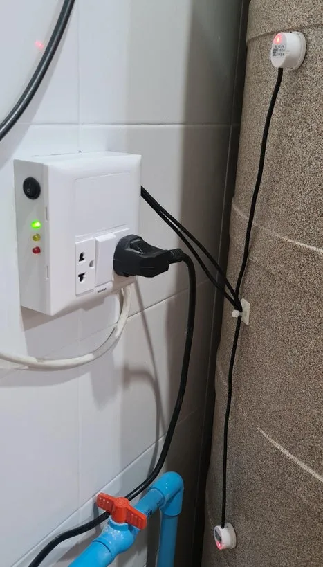 Water Tank Level Alarm and Pump Cutoff