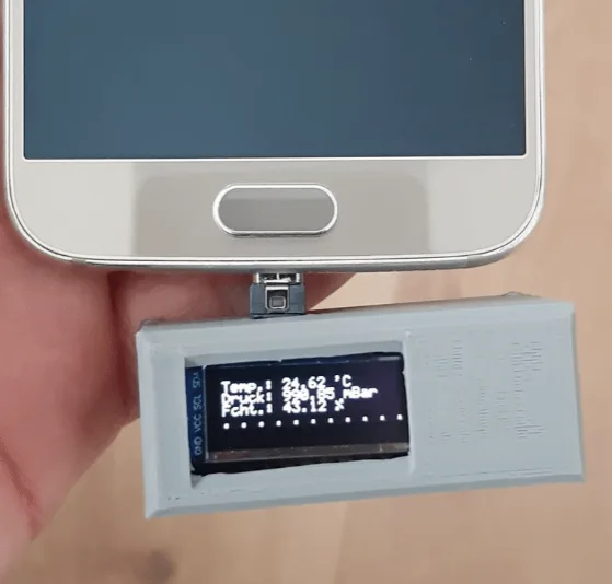 Mobile Weather Station for Your Smartphone