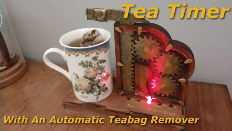 A Steampunk style tea maker