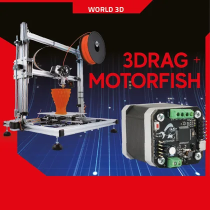 3DRAG + MOTORFISH: How to prevent step losses in 3D printer