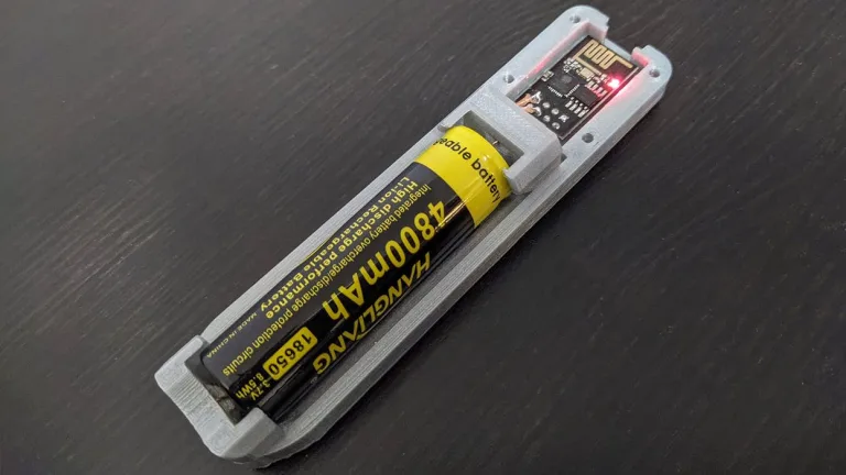 A WiFi repeater with ESP8266 on battery