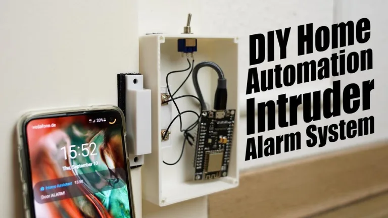Door alarm system with Raspberry Pi