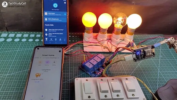 Control your ESP8266 with Google Home and Alexa