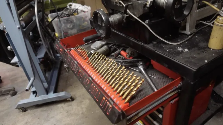 Sand yells at you if the drill bits aren’t stored properly