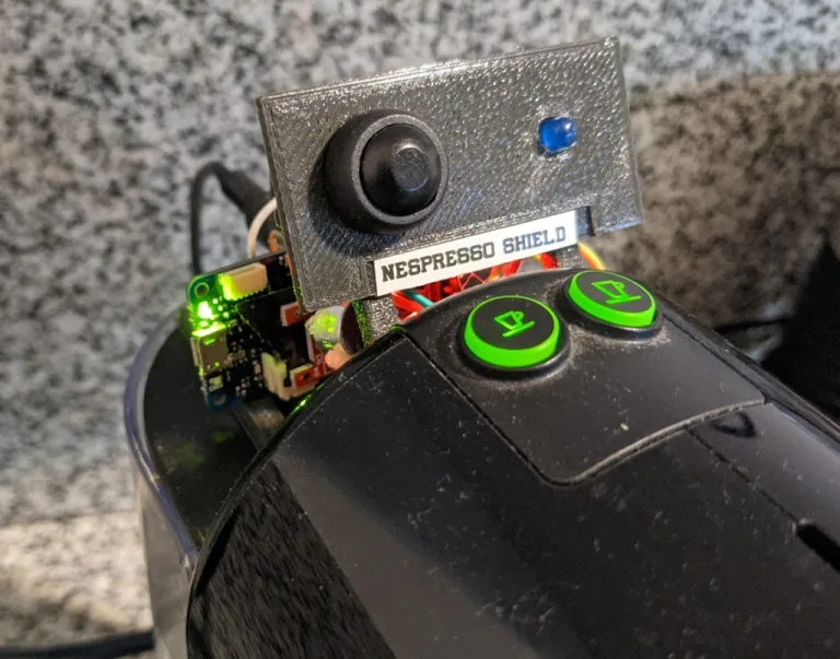How much coffe? feat. Nespresso Shield and Arduino MKR