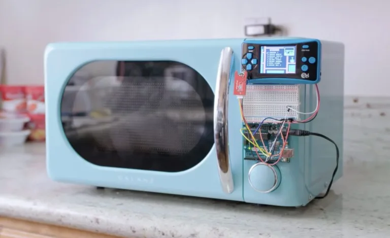 Arduino-controlled microwave only works while gaming