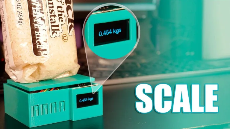 Digital scale with ESP8266