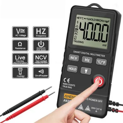 Mini True Rms Digital Multimeter – 300V