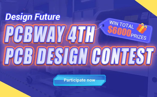 The 4th PCBWay contest is finally coming