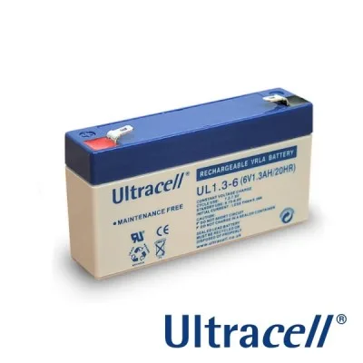 Lead-acid battery ULTRACELL – 6V 1,3Ah