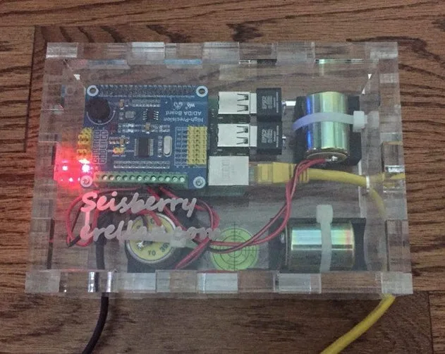 Seismograph with Raspberry Pi