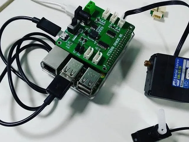 SB Serial Servo Motor with Raspberry Pi