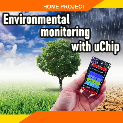 Environmental monitoring with uChip