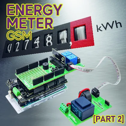 Energy Meter GSM with Arduino (part 2)