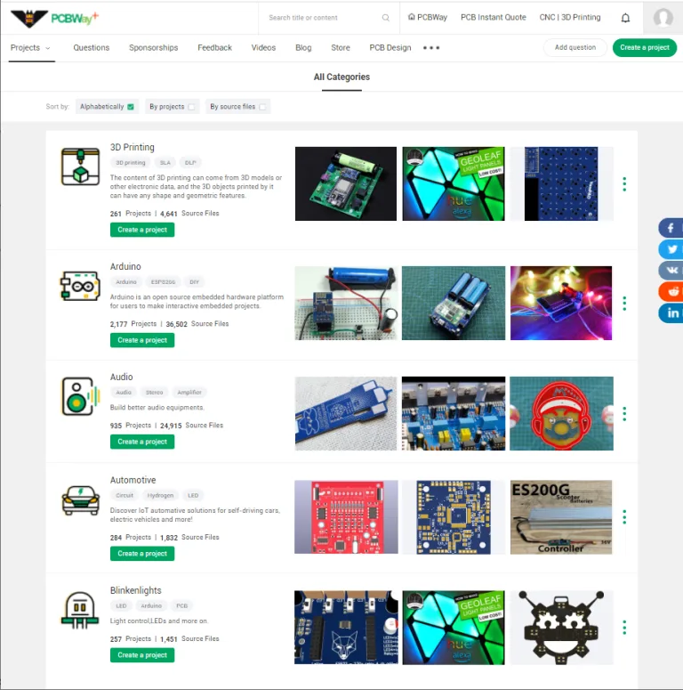 Share & Discover by PCBWay